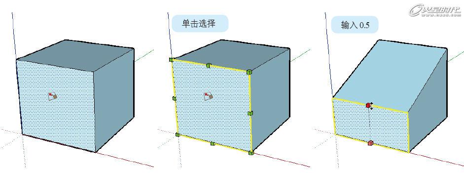 图47 非等比精确缩放